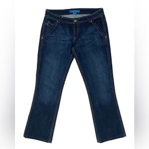 FCUK French Connection Wide Leg Boot Cut Jean